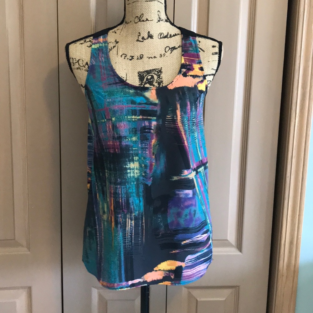 Tank Print Blouse